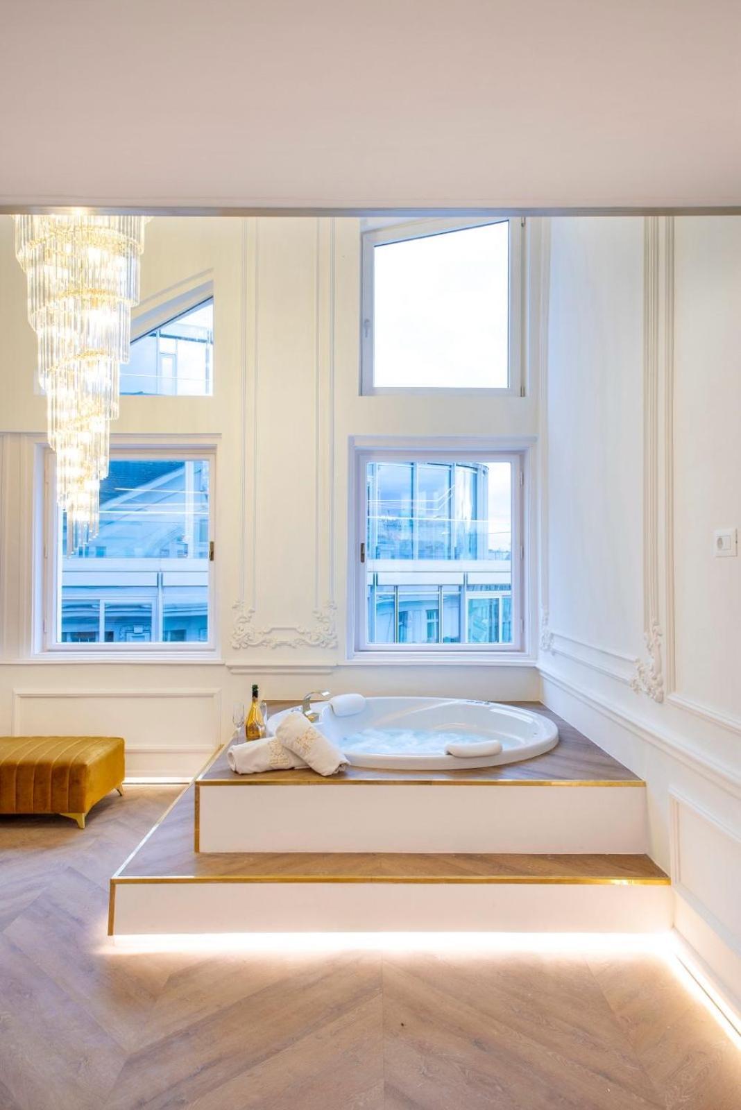Apartament Vip Jacuzzi Luxury Budapeszt Zewnętrze zdjęcie